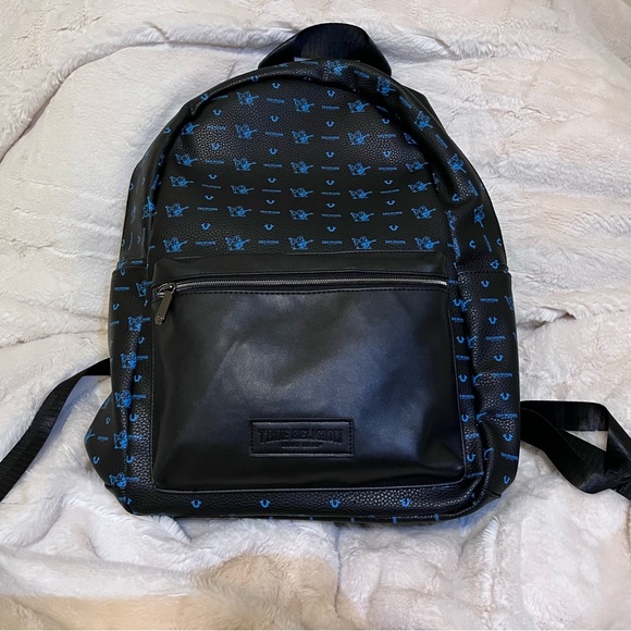 NWOT: True Religion Wills Monogram Backpack - Picture 3 of 8